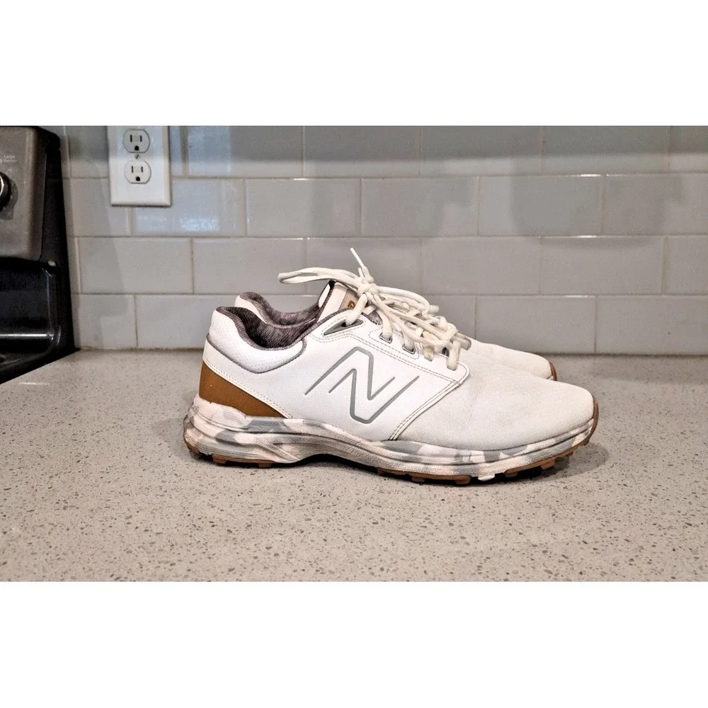 New Balance Men's NBG2010 Brighton Lightweight Waterproof Golf Shoes sz 10 2E